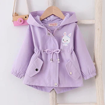 Kinderjacke mit Hasenmotiv