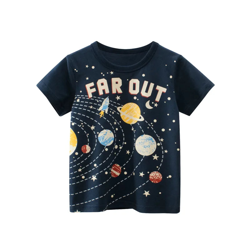 Kinder T-Shirt Multipack "Solar System"