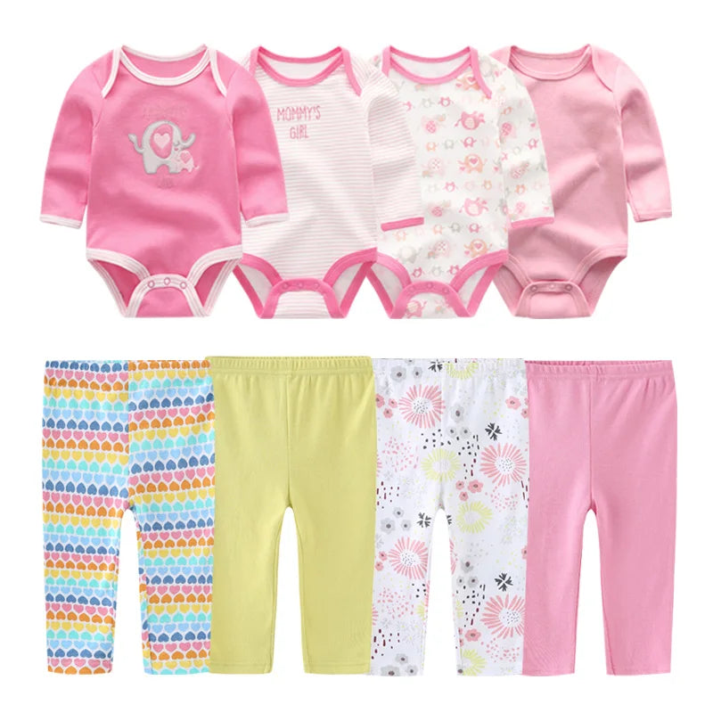 Baby-Multipack - 8-teiliges Set für Mädchen