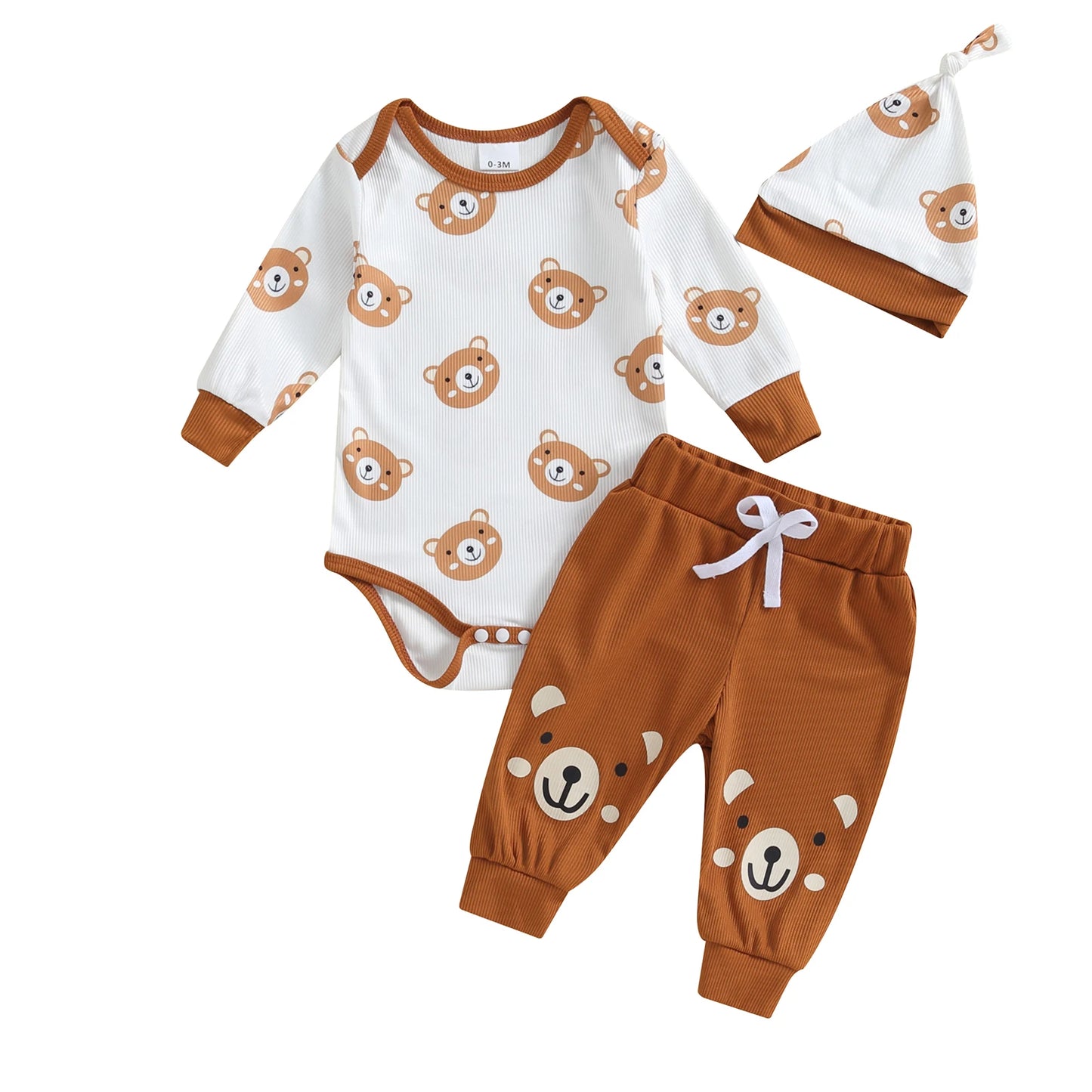 Niedliches Baby-Set mit Bärenmotiv