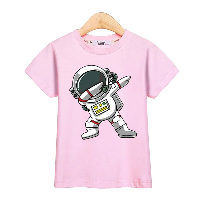 Kinder T-Shirt mit Astronauten-Design