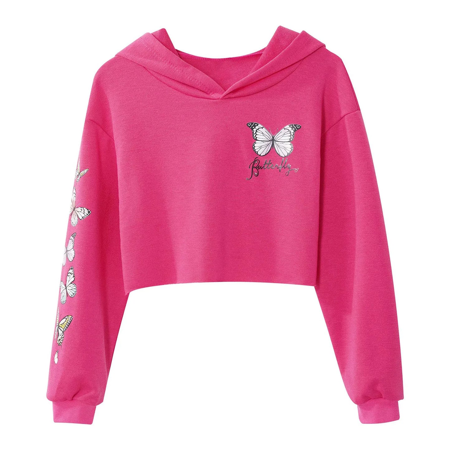 Stylischer Butterfly Hoodie für Mädchen