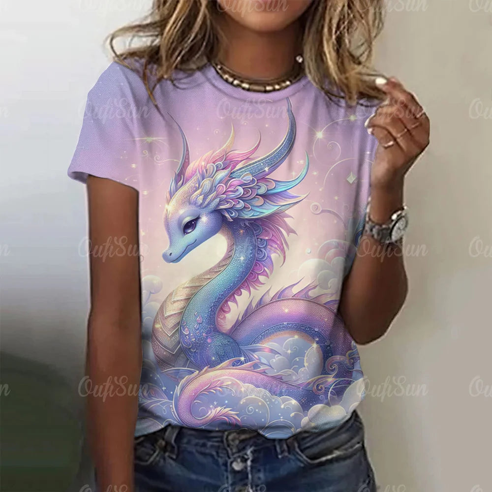 Magisches Drachen-T-Shirt