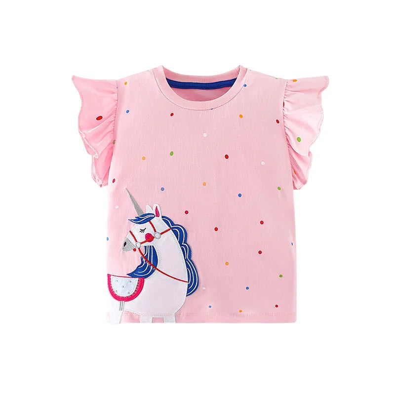 Zauberhaftes Einhorn-T-Shirt für Kinder