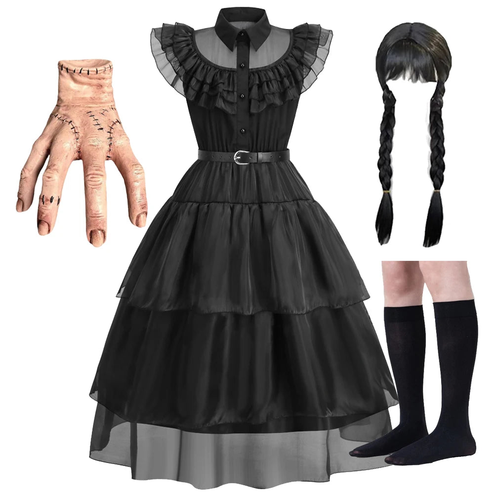 Elegantes Gothic-Kostüm-Set für Kinder