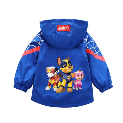 Regenjacke / Übergangsjacke mit Kapuze | Schutz vor Regen & Wind