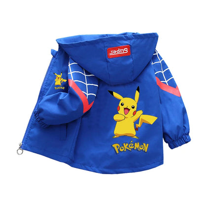 Übergangsjacke / Regenjacke mit Kapuze