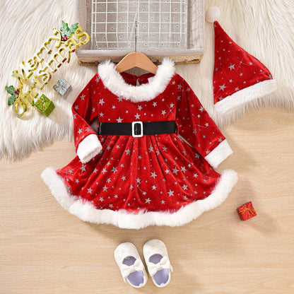 Weihnachtskleid-Set für Babys & Kleinkinder – festliche Designs