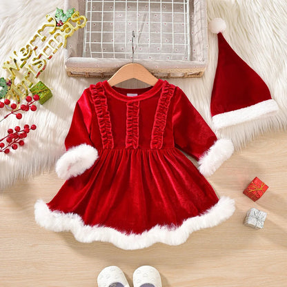 Weihnachtskleid-Set für Babys & Kleinkinder – festliche Designs