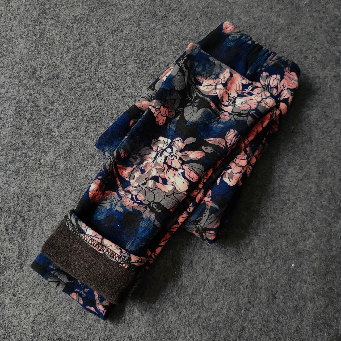 Gefütterte Mädchen-Leggings mit Winterfleece