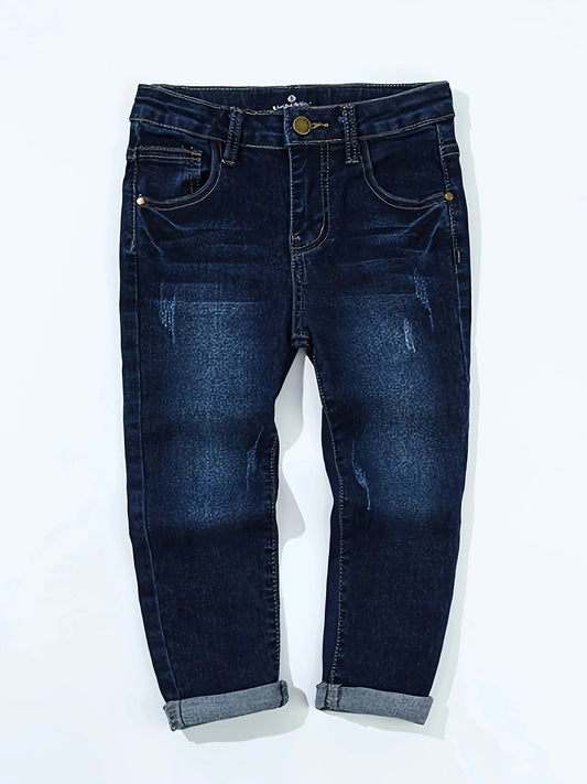 Kinder Jeans im Used-Look – Größen 92 bis 140