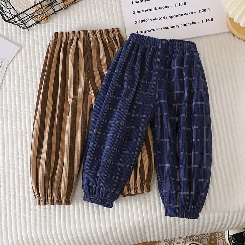 Bequeme Kinderhose aus Baumwoll-Cord