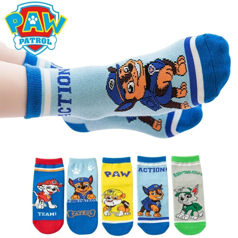 5er-Pack Socken – atmungsaktiv, weich & farbenfroh für Kinder
