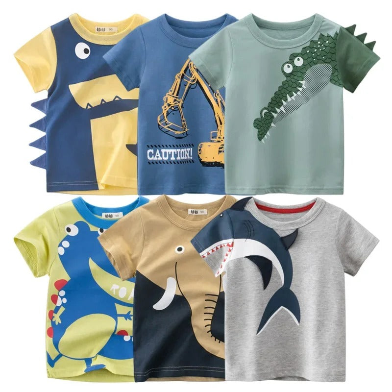 Kinder T-Shirts mit lustigen Designs