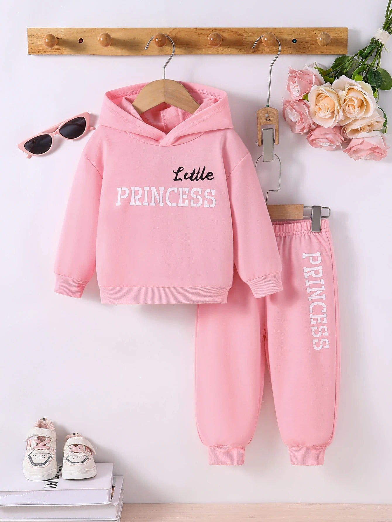 2-teiliges Sweat-Set „Little Princess“ für Mädchen