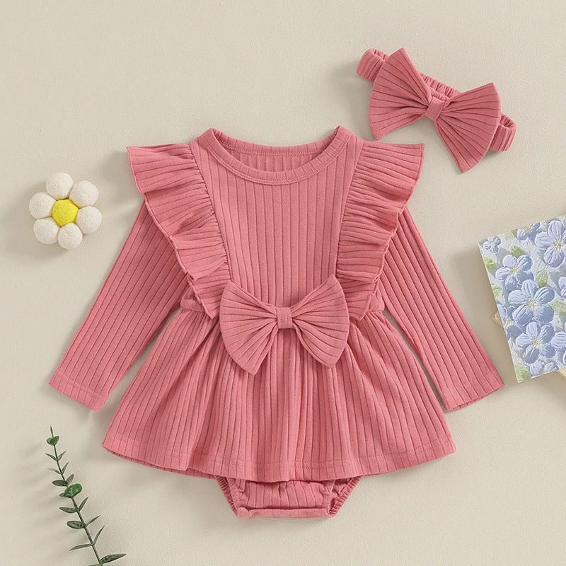 Body-Kleid mit Kopfband für Babys & Kleinkinder