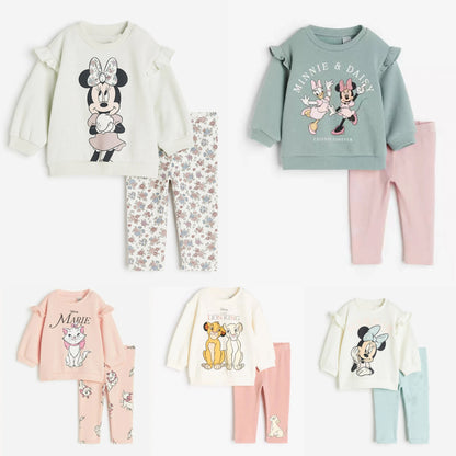 Mädchen Set 2-teilig – Sweatshirt & Leggings