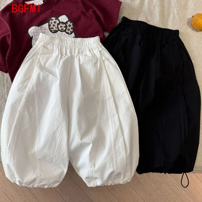 Kinder Ballonhose mit elastischem Bund – moderne Oversize Kinderhose