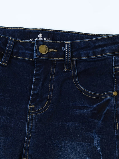 Kinder Jeans im Used-Look – Größen 92 bis 140