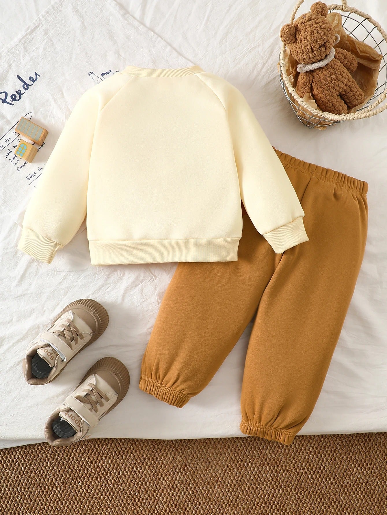 2-teiliges Sweat-Set „Born to be Cool“ – Bärendesign