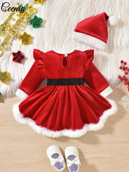 Weihnachtskleid-Set für Babys & Kleinkinder – festliche Designs