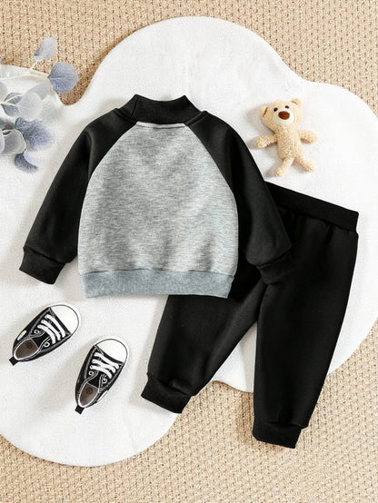 Zweiteiliges Fleece-Set „Racing Hero“ – Warmes Winter-Outfit für Jungen