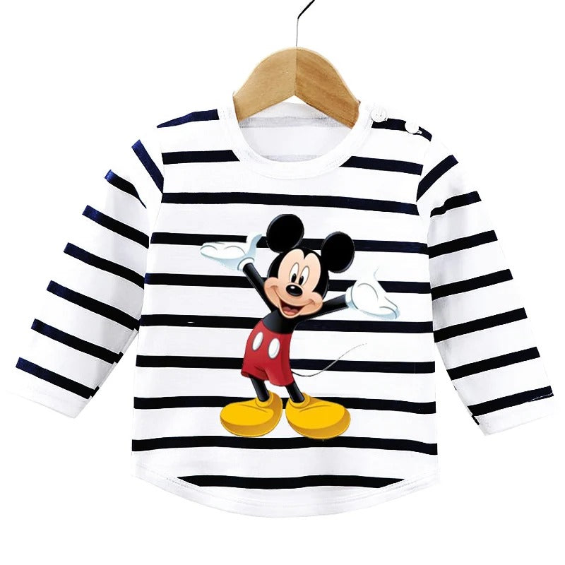 Streifen-Langarmshirt für Kinder