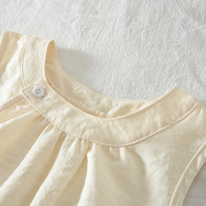 Mädchen Sommer Set mit luftiger Bluse & weiter Hose