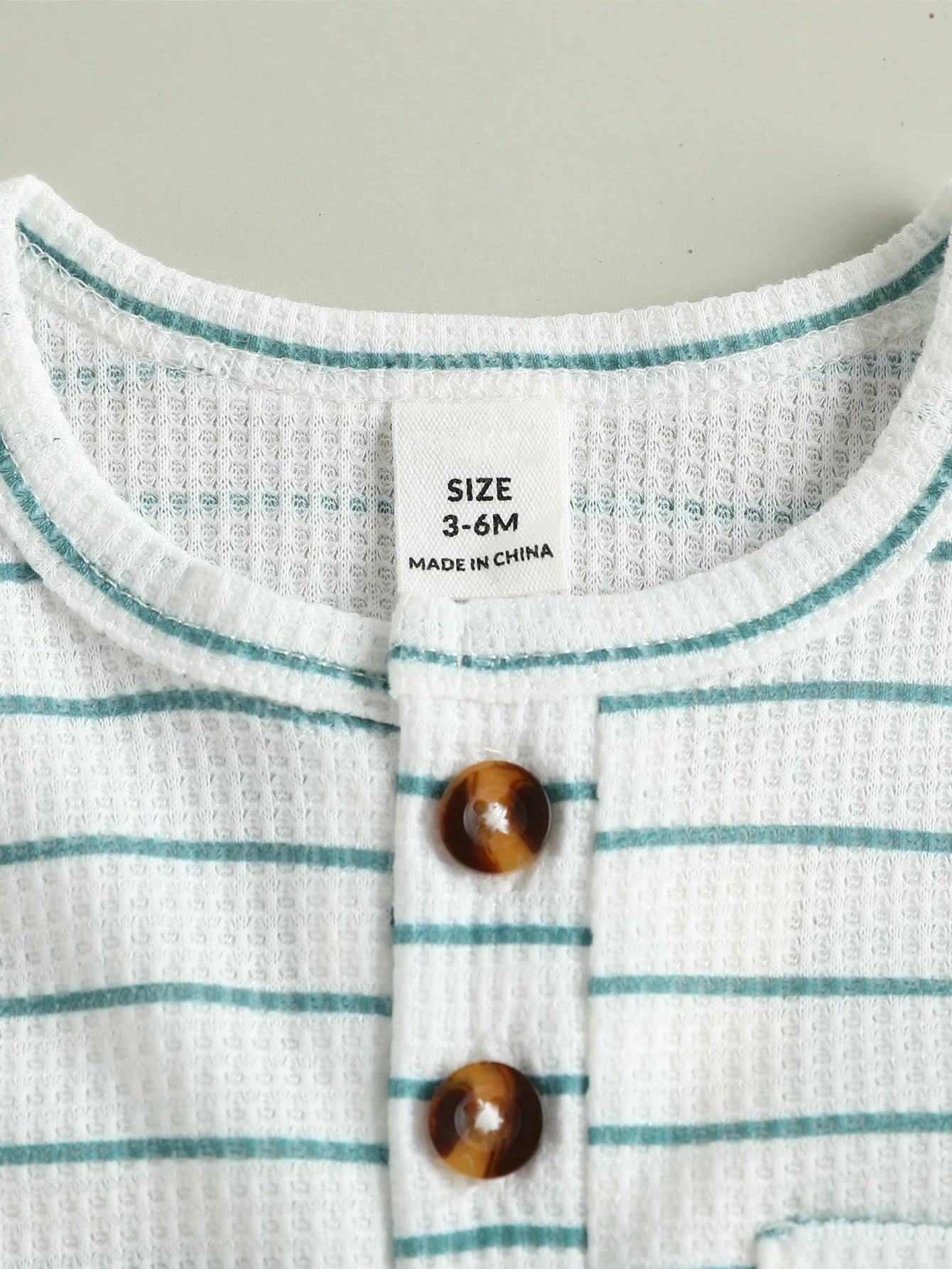 Baumwoll Set „Frische Streifen“ – Zweiteiliges Unisex Outfit für Kinder