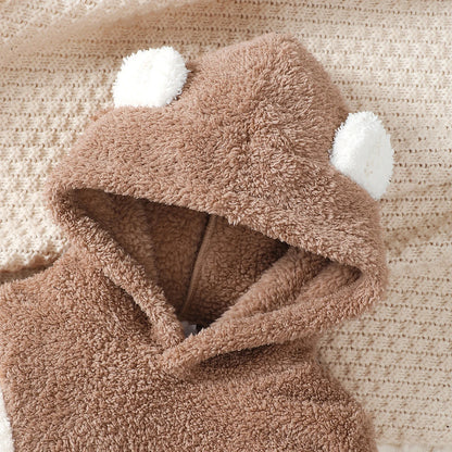 Flauschiges Fleece-Set „Kleiner Fuchs“ – 2-teiliges Kuschel-Outfit für Jungen