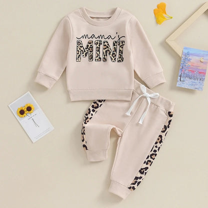 2-teiliges Sweat-Set „Mama’s Mini“ für Mädchen
