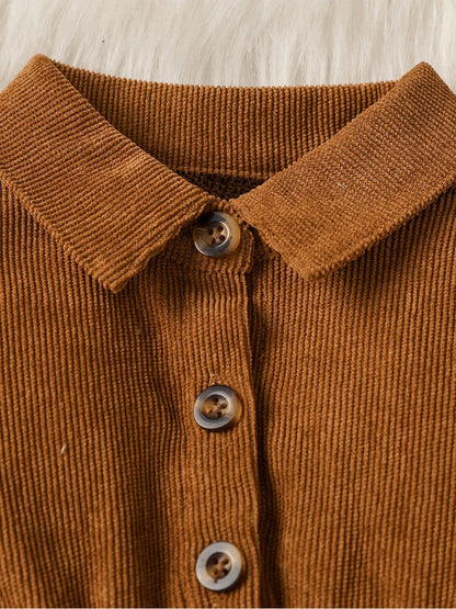Kuscheltraum Cord-Kleid für kleine Mädchen