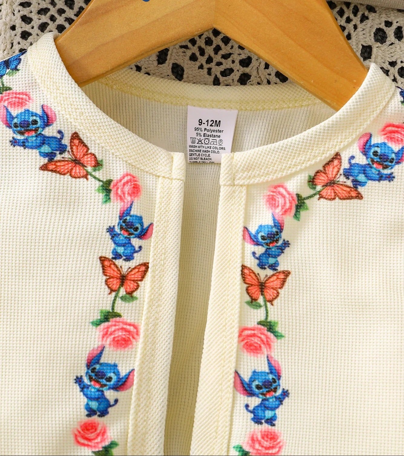 Mädchen Kleid Set mit Bolero – Blumen & Schmetterlinge