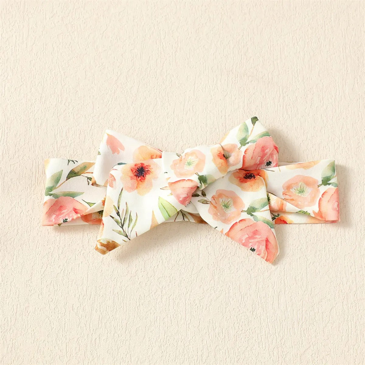 Baby Kleid mit Blumenmuster & Stirnband