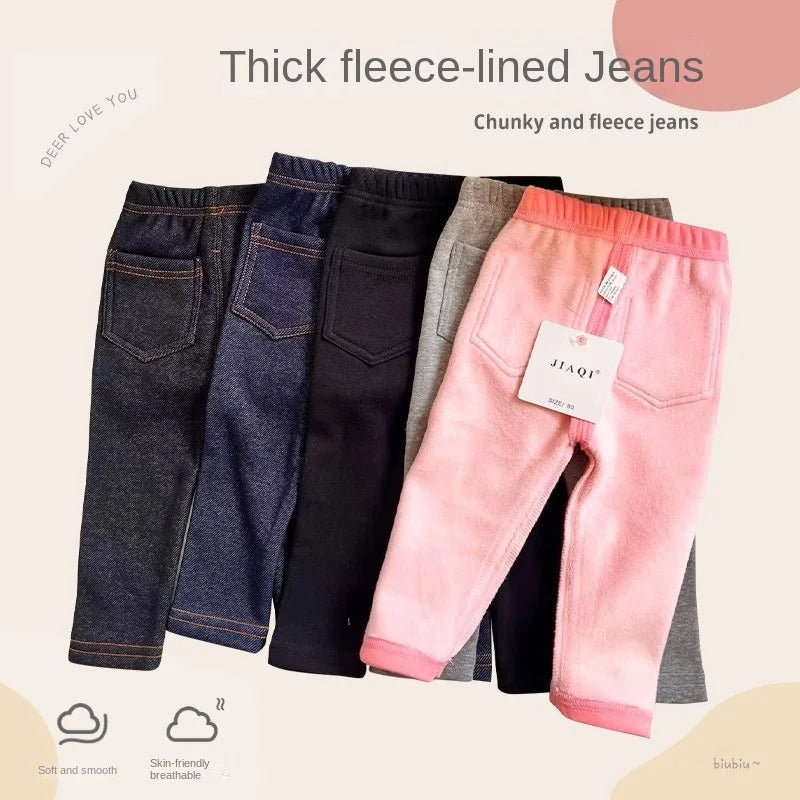 Kinder Thermo-Leggings mit Taschen – warme Allrounder für Mädchen & Jungen