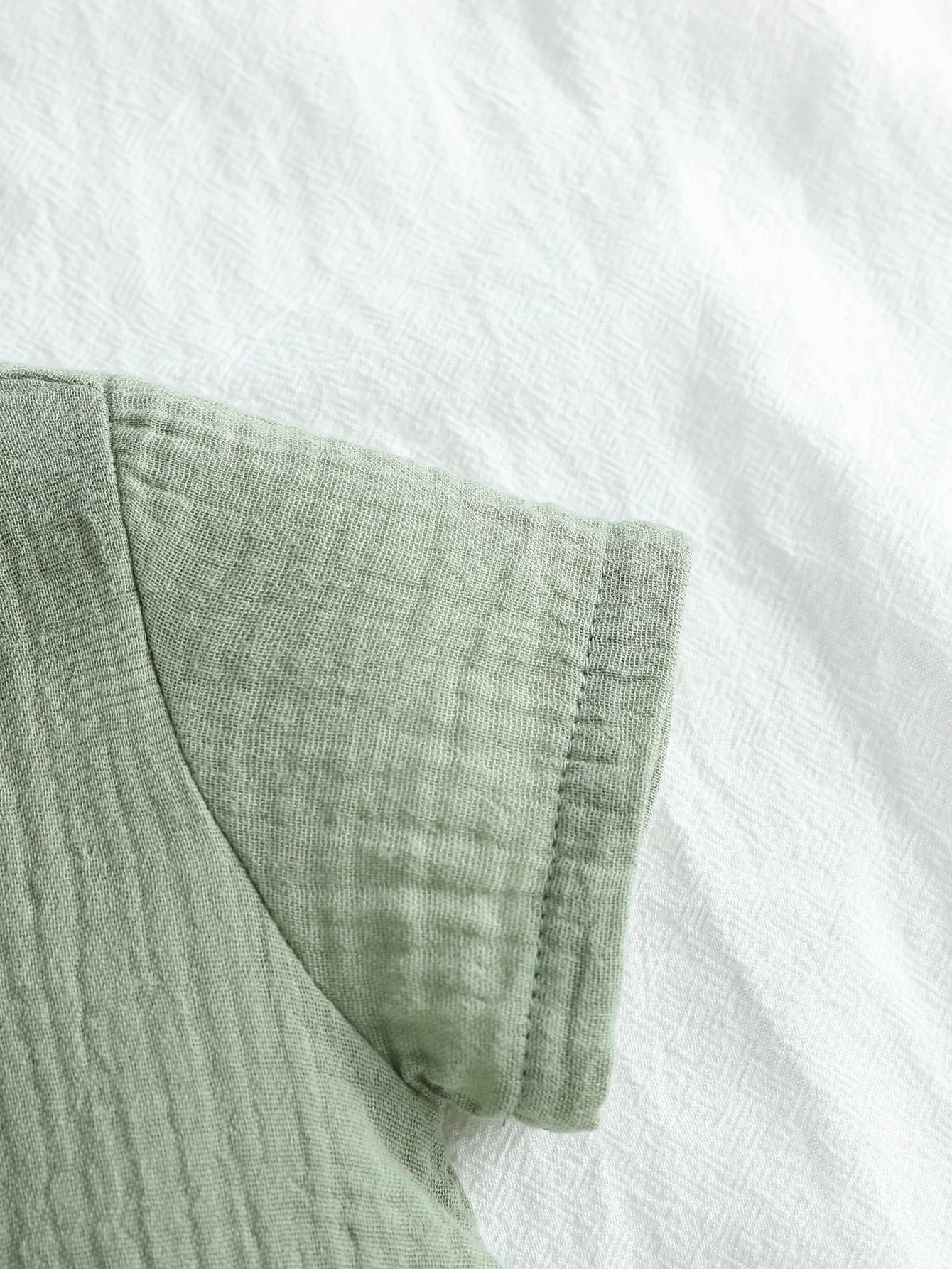 Baby Strampler mit Kragen – Kurzarm Sommer-Overall für Jungen
