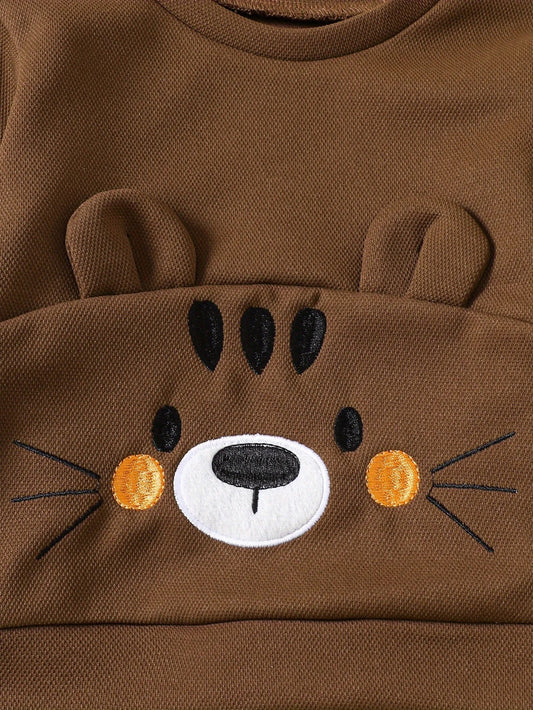 Baby Set 2-teilig – Bären Design | Sweatshirt & Hose