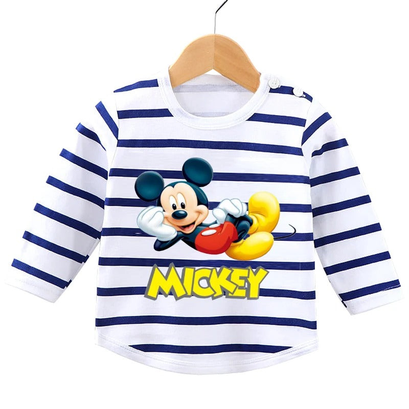 Streifen-Langarmshirt für Kinder