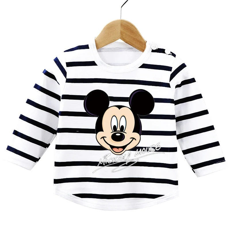 Streifen-Langarmshirt für Kinder