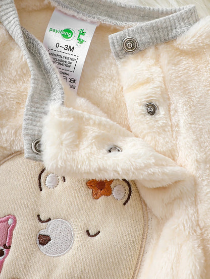 3-teiliges Baby-Outfit „I Love My Mommy“ mit Bärenmotiv