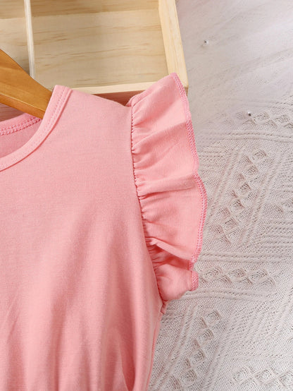 Blütenzauber Kleid – Ein Traum in Rosa für kleine Mädchen