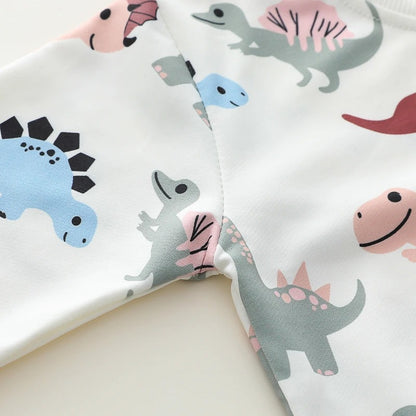Dino Kinder Set – 2-teiliges Outfit mit Sweatshirt & Hose