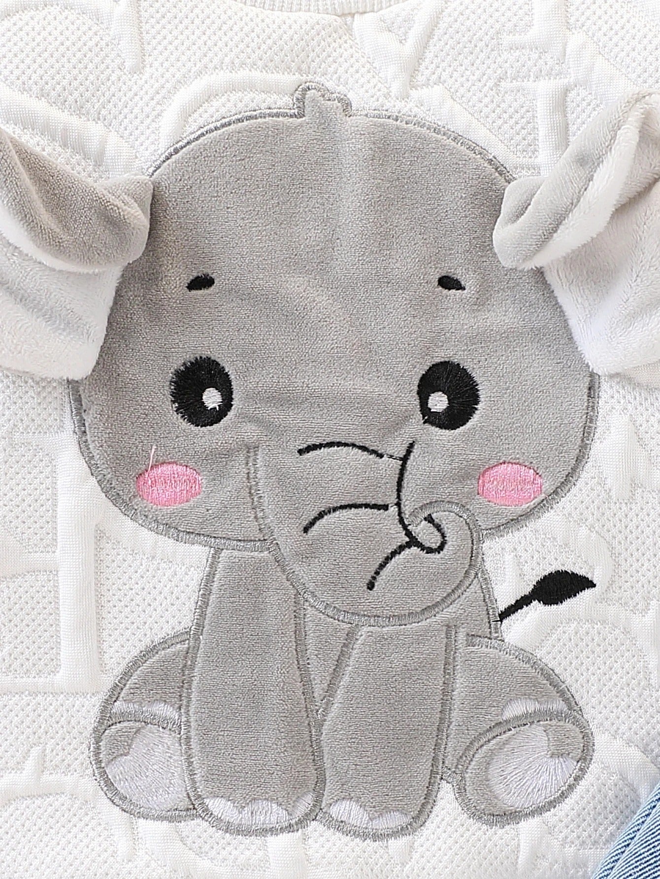 Baby Set „Kleiner Elefant“ – 2-teiliges Pullover- & Jeans-Outfit für Mädchen & Jungen