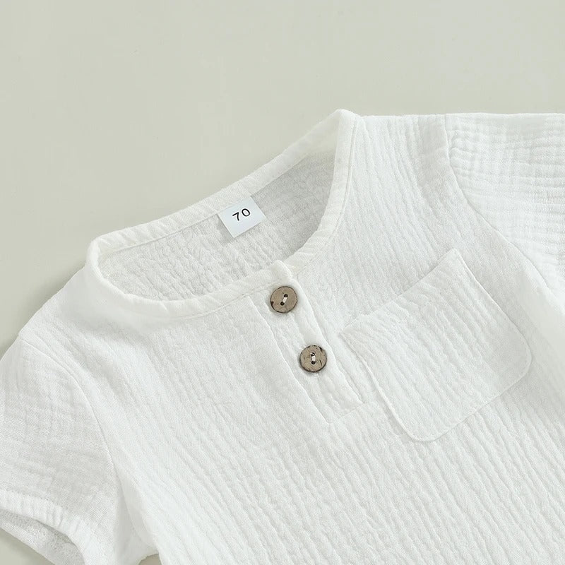 Musselin-Set „Naturtraum“ – 2-teiliges Outfit für Babys & Kleinkinder