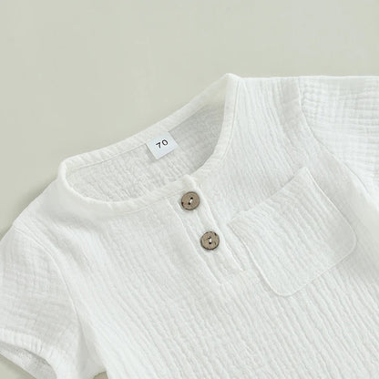 Musselin-Set „Naturtraum“ – 2-teiliges Outfit für Babys & Kleinkinder
