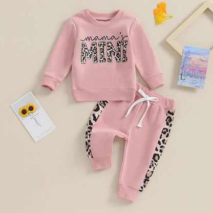 2-teiliges Sweat-Set „Mama’s Mini“ für Mädchen