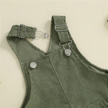 Kinder Cord-Latzhose – 4 Farben