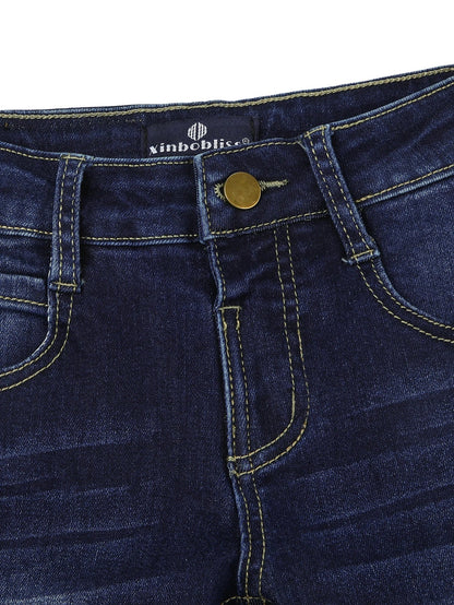 Kinder Jeans – Bequeme Stretch Denim Hose für Jungen & Mädchen