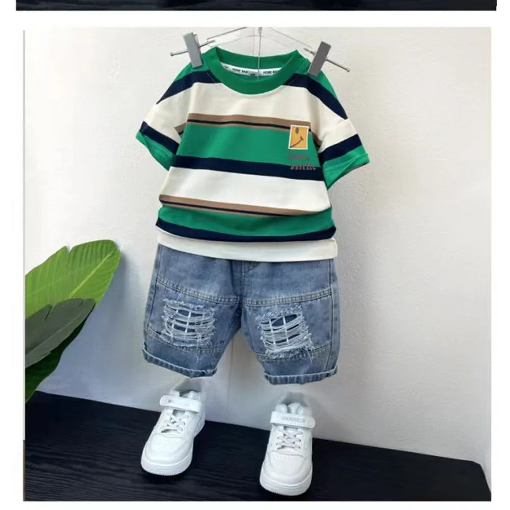 Stylisches 2-teiliges Kinder Set für Jungen