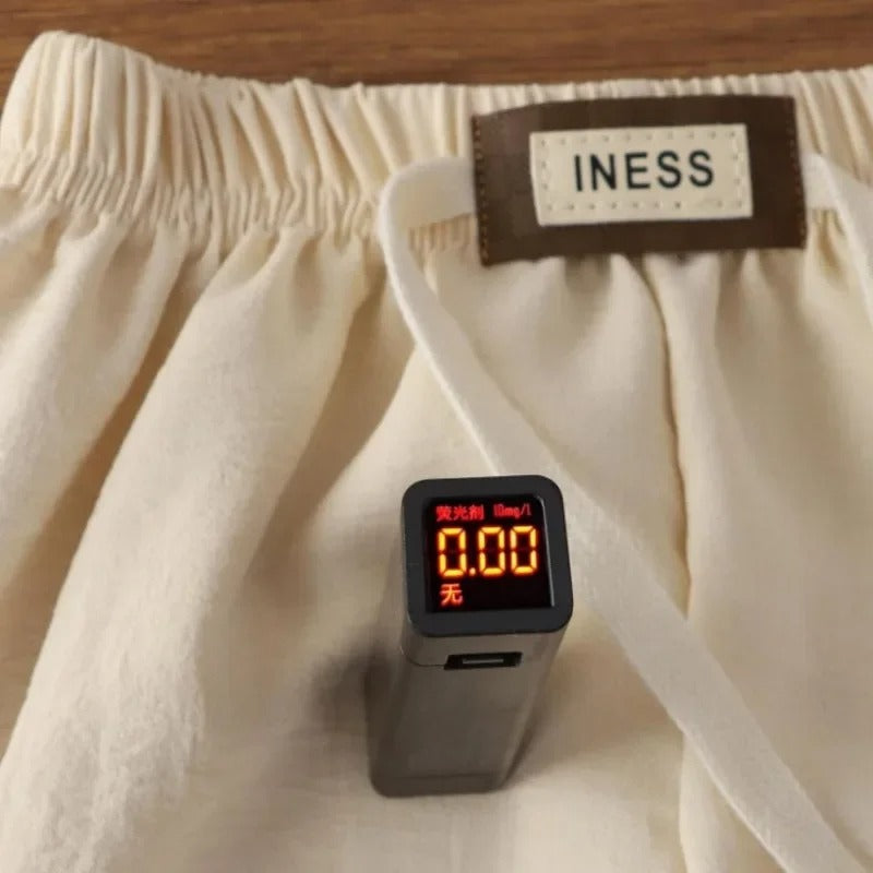 Balloon Kinderhose aus Baumwoll-Mix – Locker geschnittene Haremshose in Naturtönen